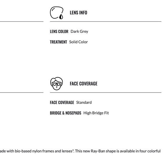 Ray Ban Teru Bio Based Green Frame Sunglasses - Picture 4 of 5